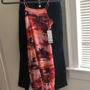 hawaiin style urban outfitters mini dress